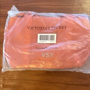 Victoria's Secret Coral Mesh Tote